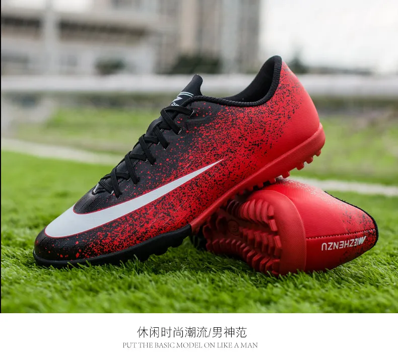 Turf Indoor Men Women Soccer Shoes Kids Boys Girls Cleats Football Boots Sport Sneakers