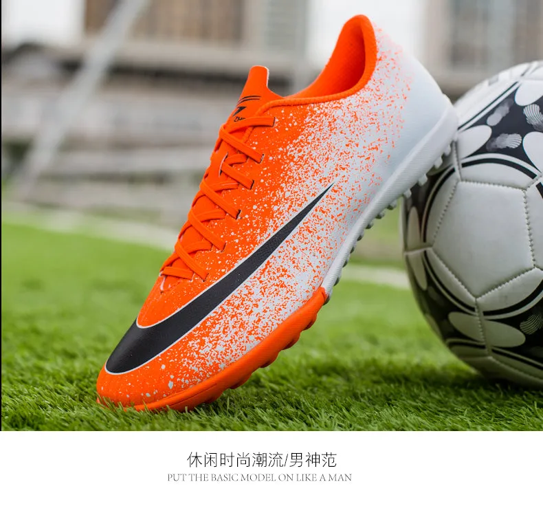 Turf Indoor Men Women Soccer Shoes Kids Boys Girls Cleats Football Boots Sport Sneakers