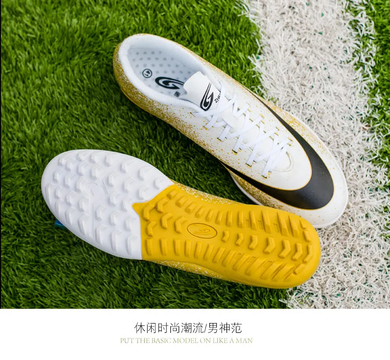 Turf Indoor Men Women Soccer Shoes Kids Boys Girls Cleats Football Boots Sport Sneakers