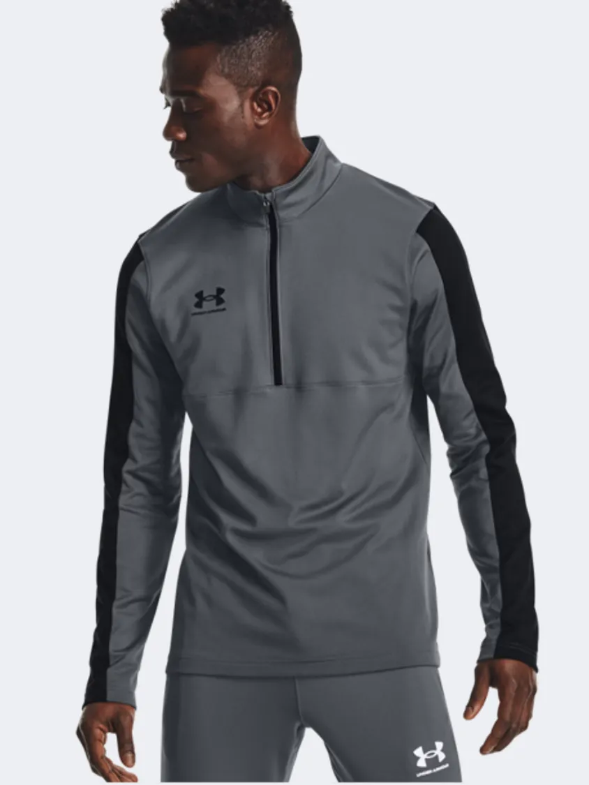 Under Armour Challenger Midlayer Men Football Sweatshirt Grey/Black