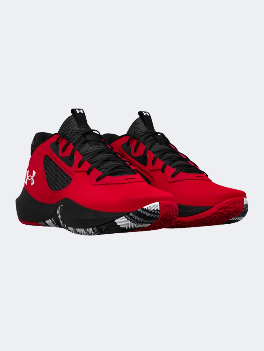 Under Armour  Lockdown 6 Men Basketball Shoes Red/Black