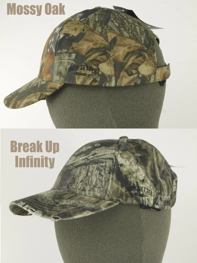 US Camouflaged Hats - by Irish Setter - unissued