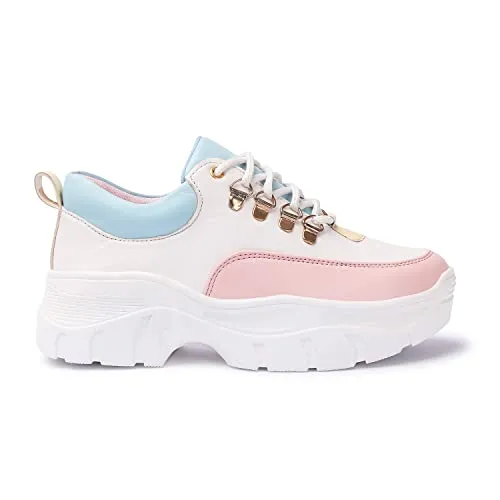 Vendoz Women Pink Casual Shoes - 37 EU